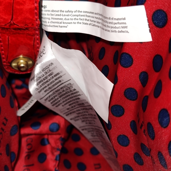 RARE! Nicole Lee women's retro 50s homage leather overnight bag/shoulder bag! - Picture 9 of 9